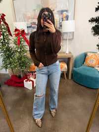 Mocha Brown Sweater