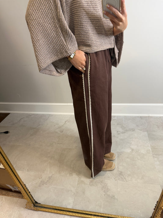 Mocha Lace Pants