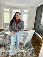 Puffer Black & White Jacket