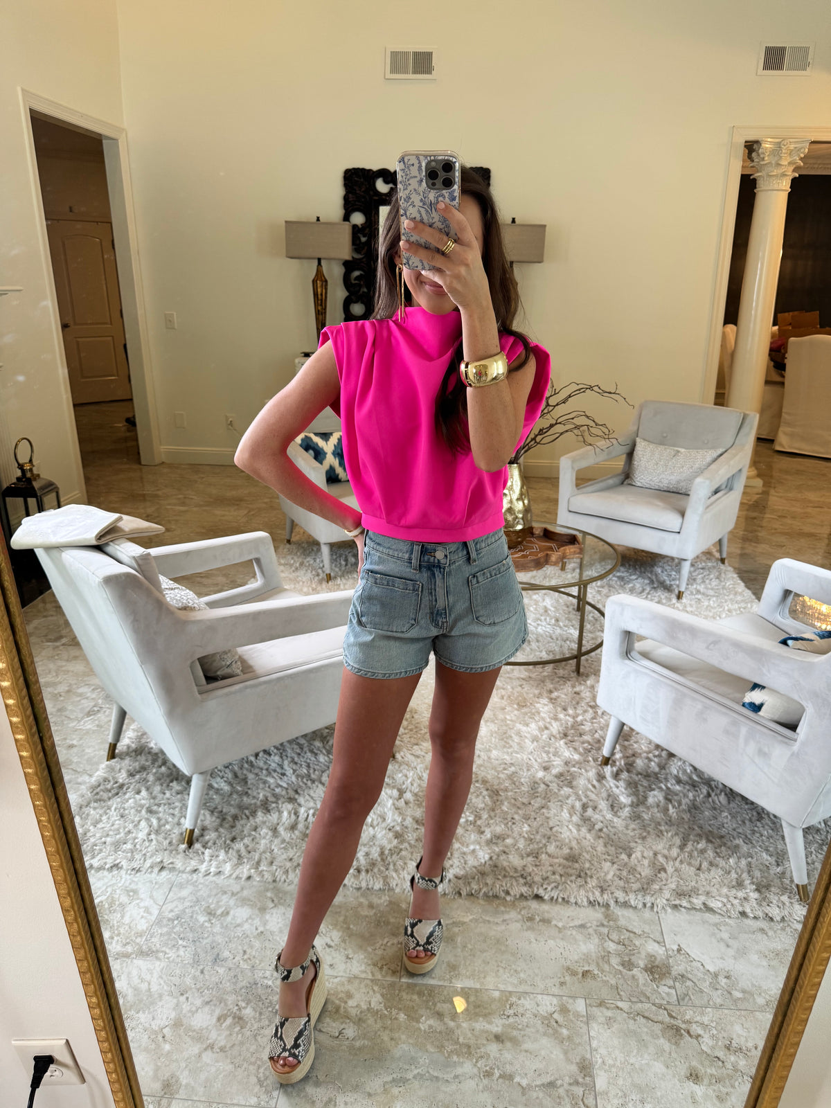 Pink Lane Top
