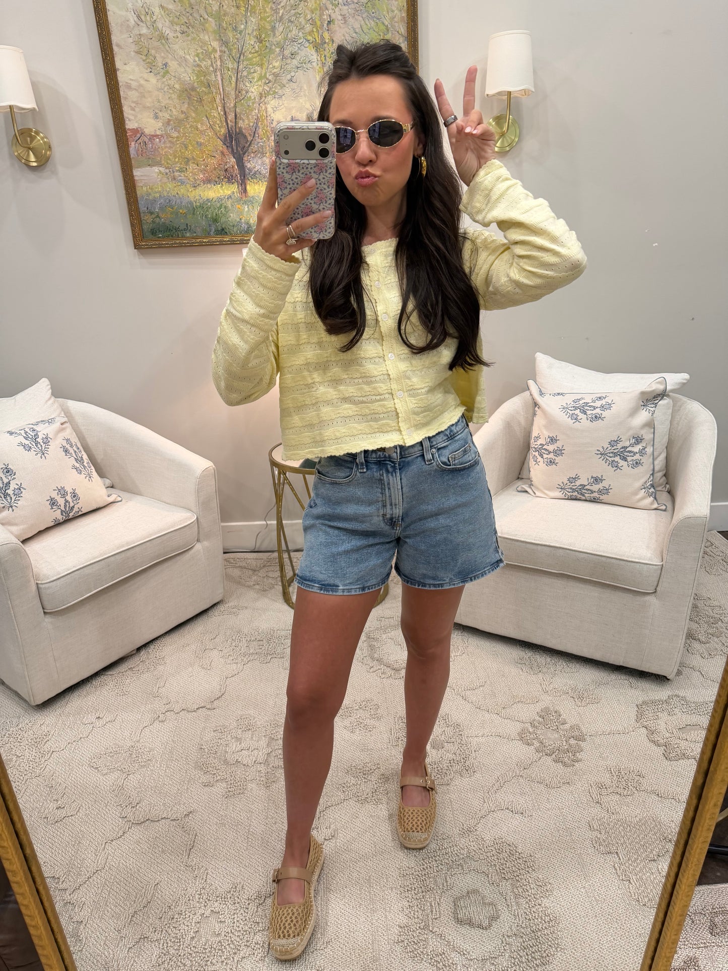 Butter Yellow Cardigan