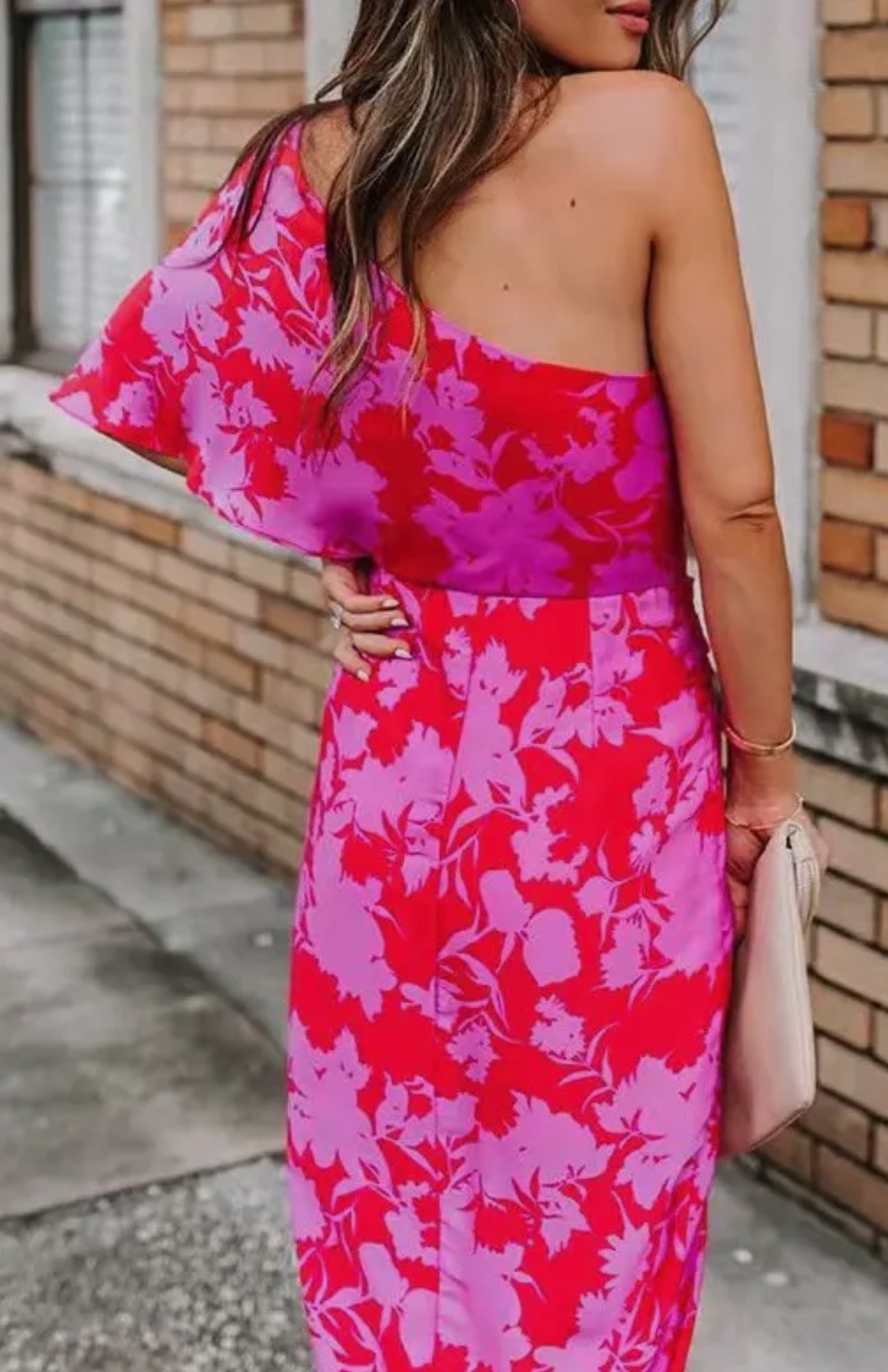 Kourt Josie retailer Off the Shoulder Floral Dress