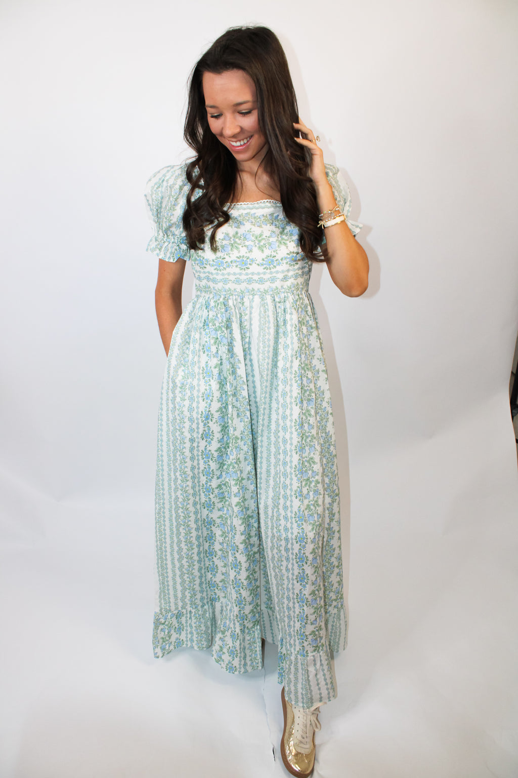 Baby Blue Maxi Dress