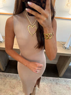 Ribbed Maxi Amber Dress