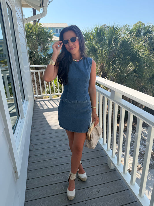 Denim Mary Set