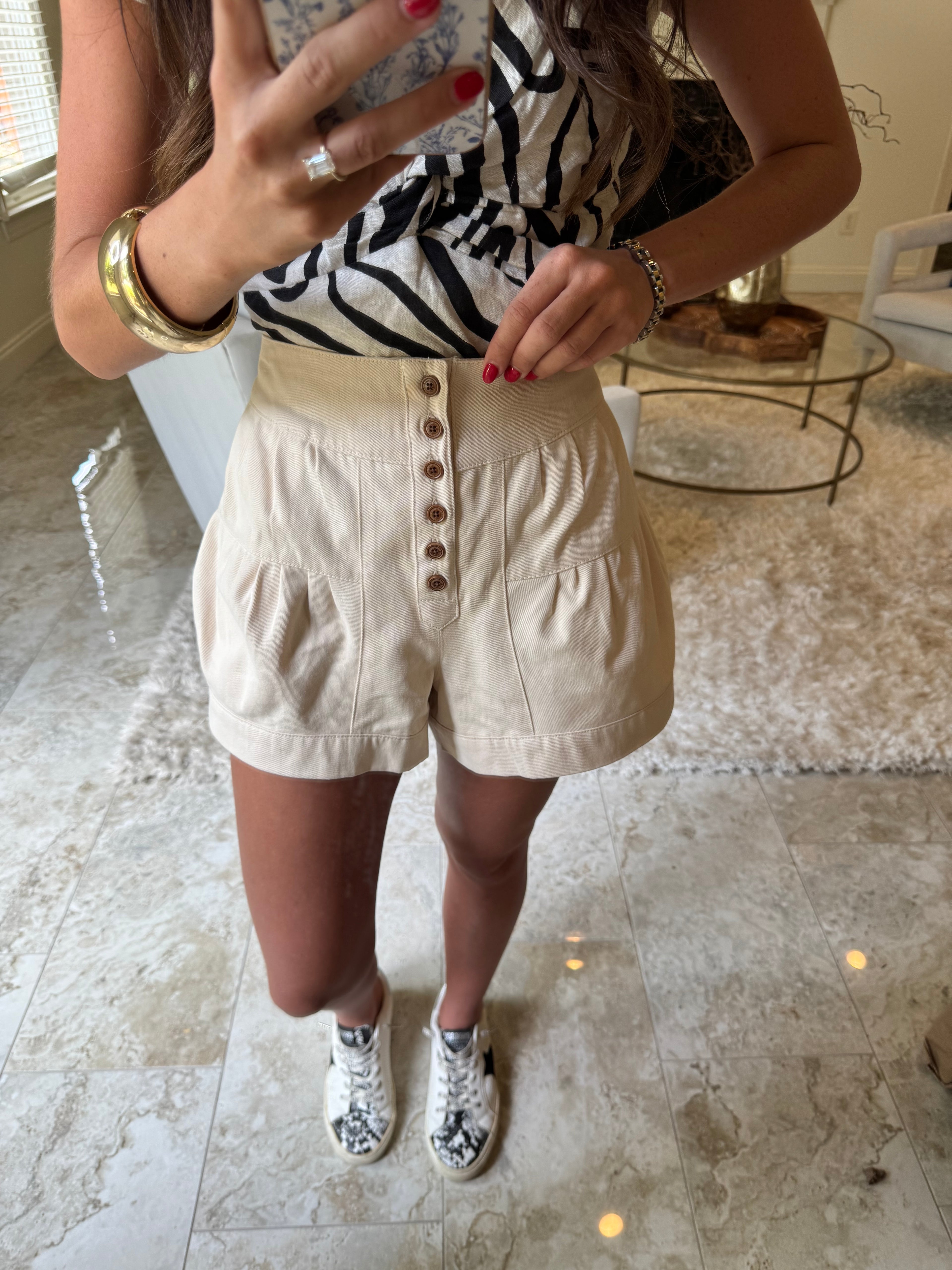 Cream Madison J Shorts