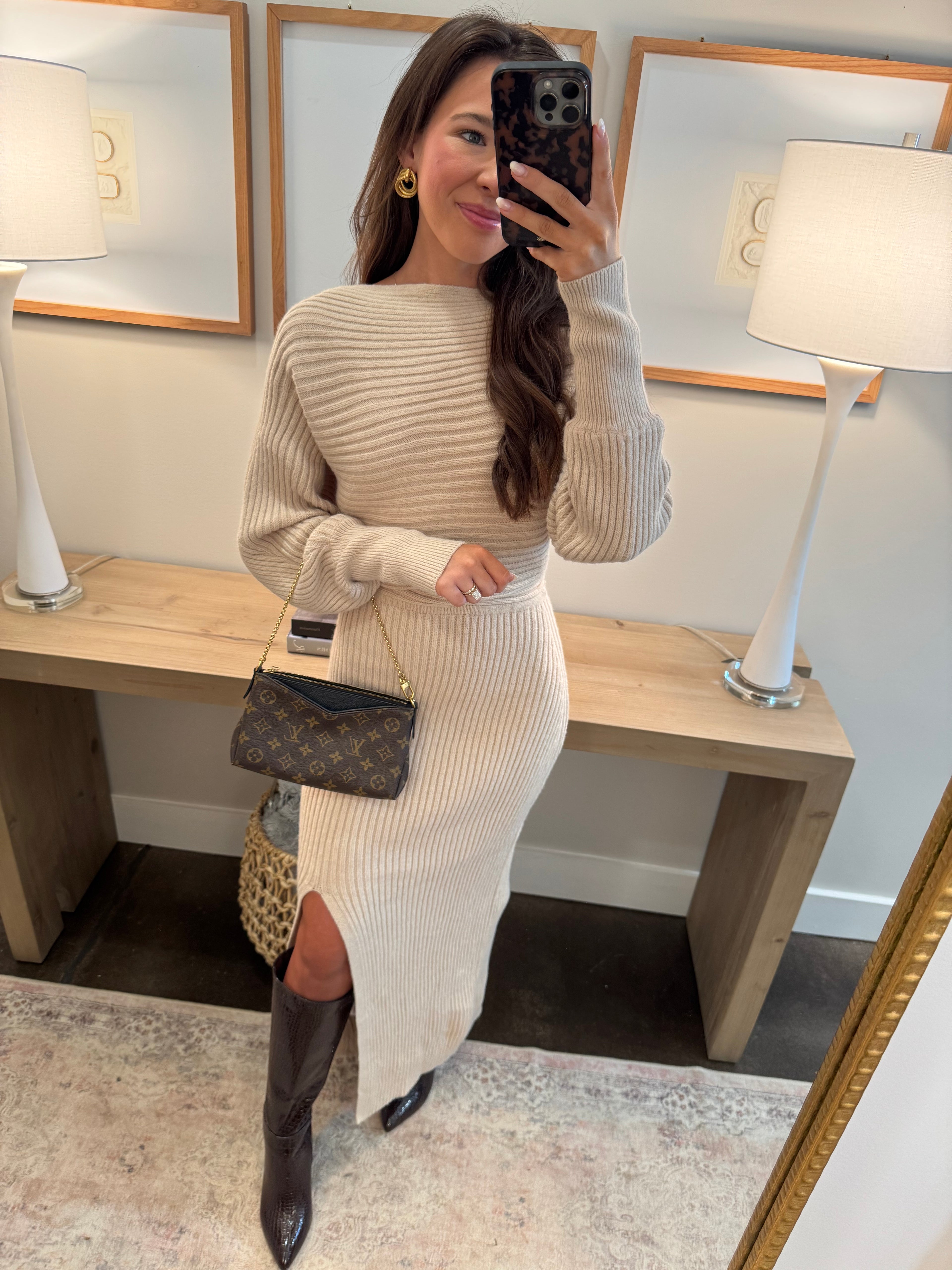 Katie Sweater Maxi Dress