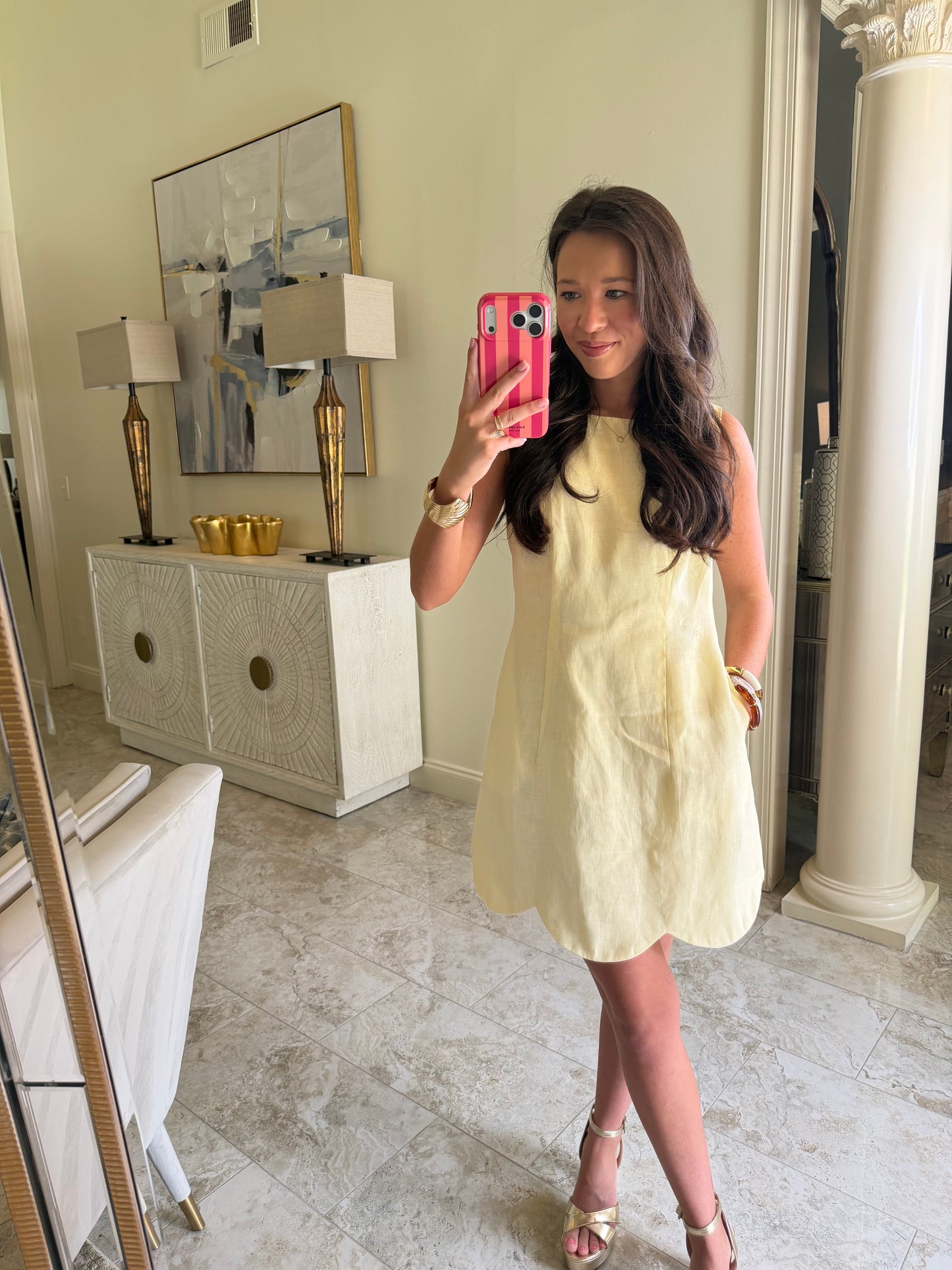 The Golden Moment Dress