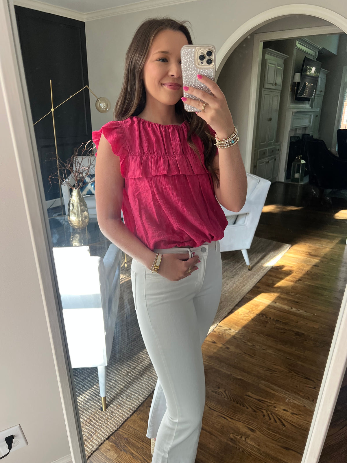 Lauren Pink Top