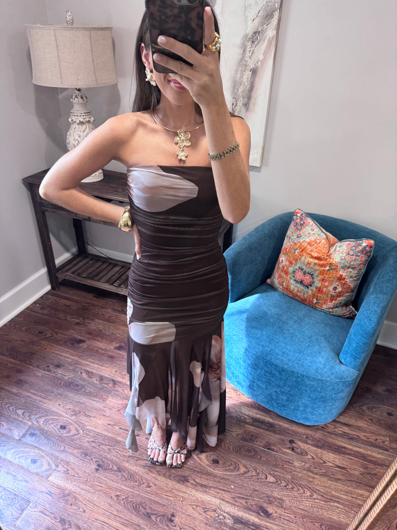 Floral Fall Dress