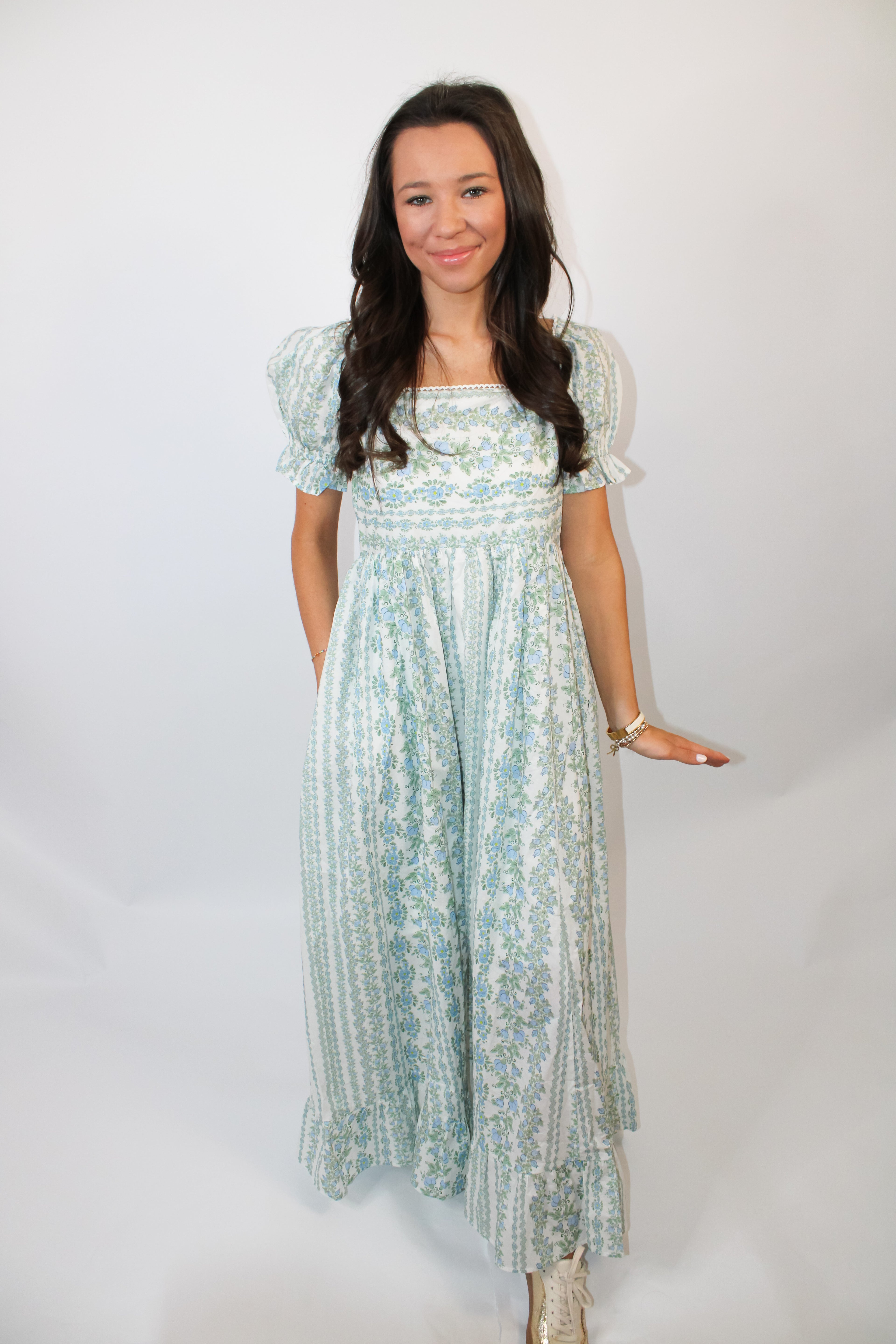 Baby Blue Maxi Dress