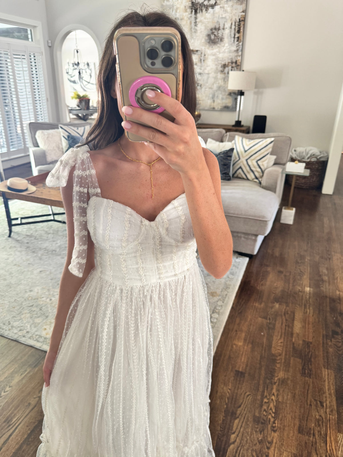 Summer White Maxi Dress
