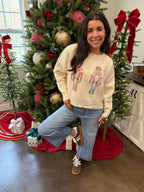 Cream Nutcracker Sweater