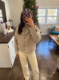 Chevron Brown Jacket