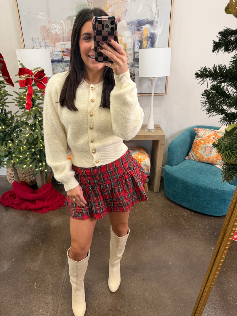 Amy Plaid Skirt