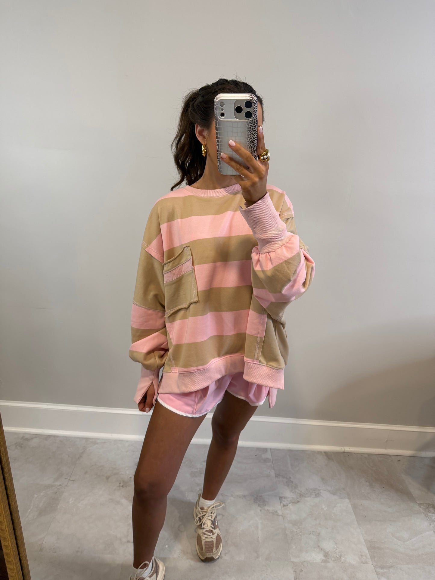 Luna Striped Top