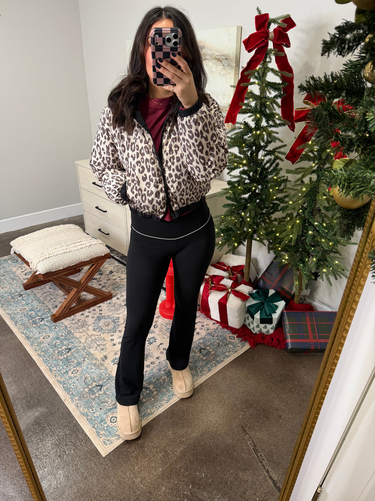 Reversible Cheetah Jacket `