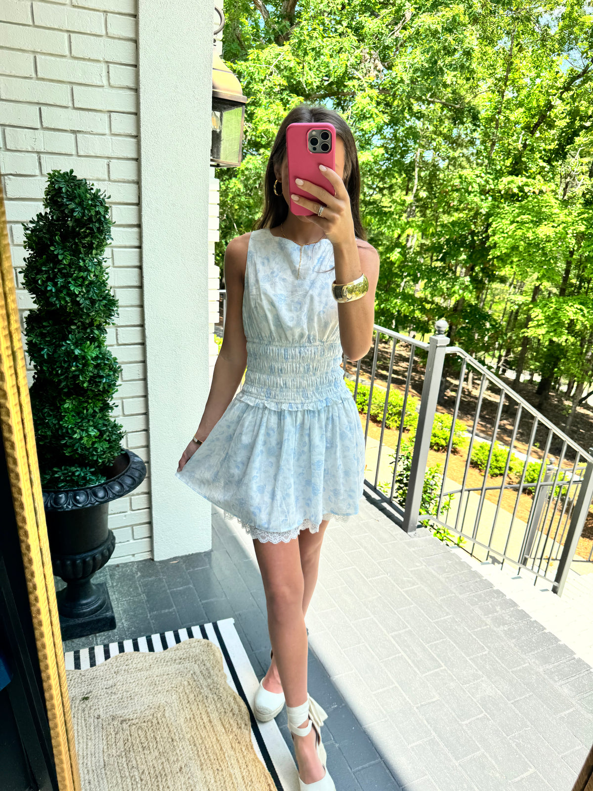Blue Karen Dress