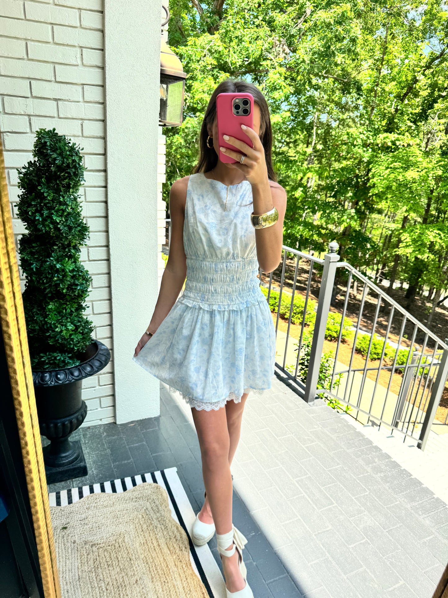 Blue Karen Dress