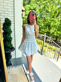 Blue Karen Dress