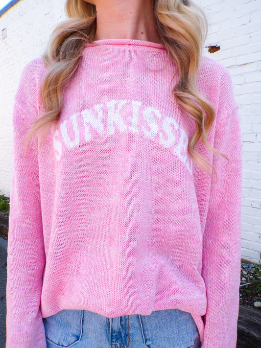 Sun-kissed Knit Sweater