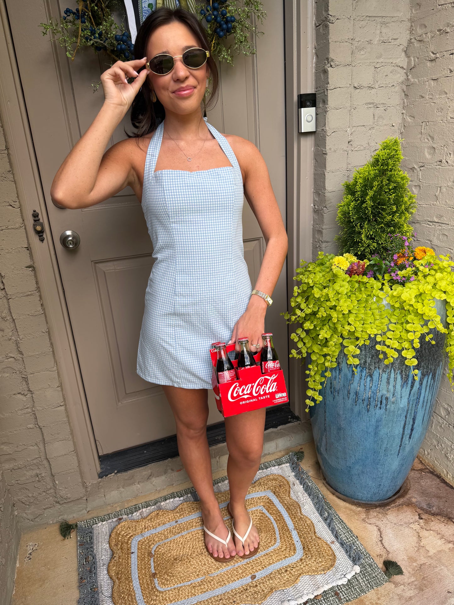 Gingham Macie Dress