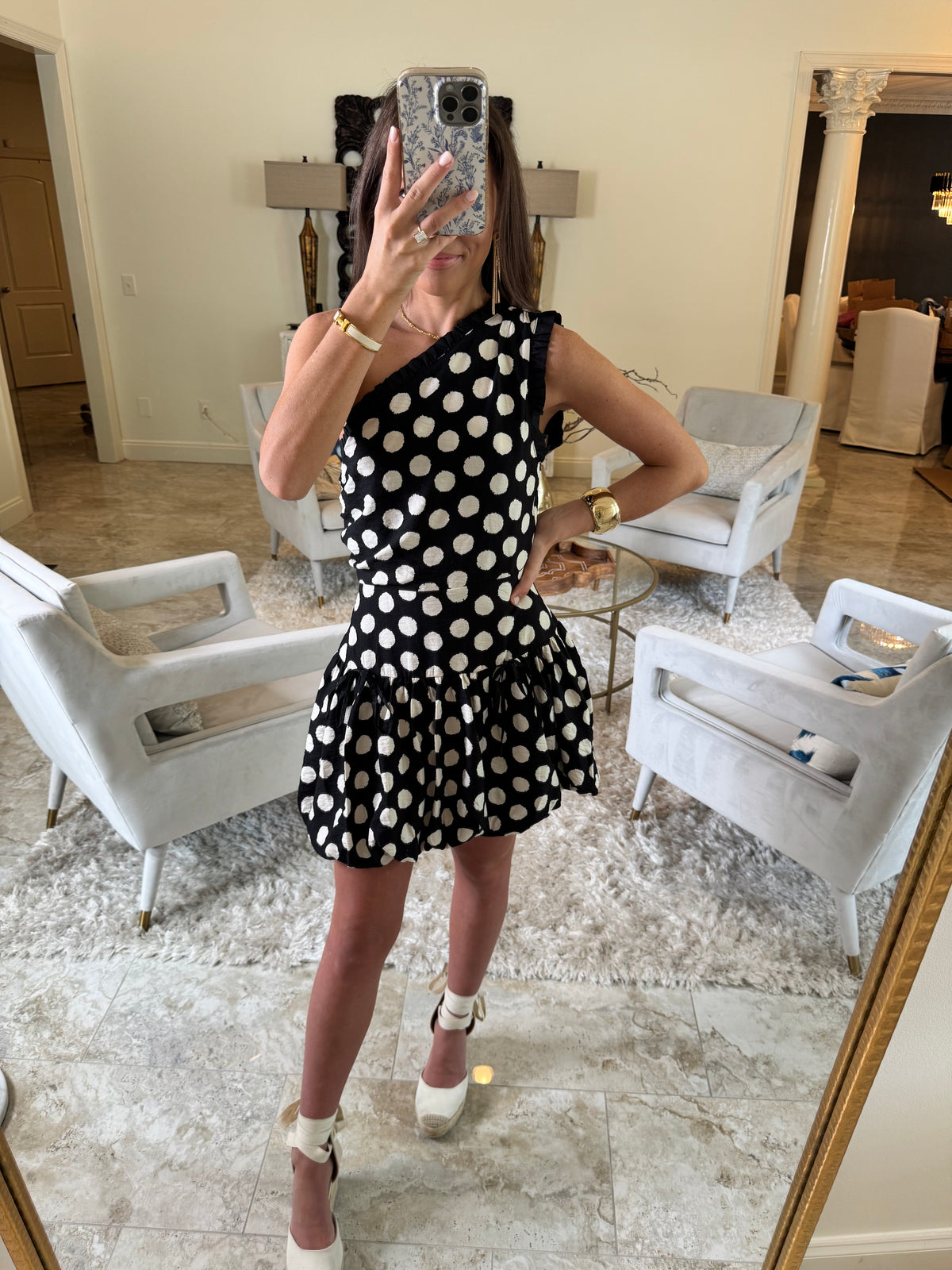 Polka Dot Bubble Dress