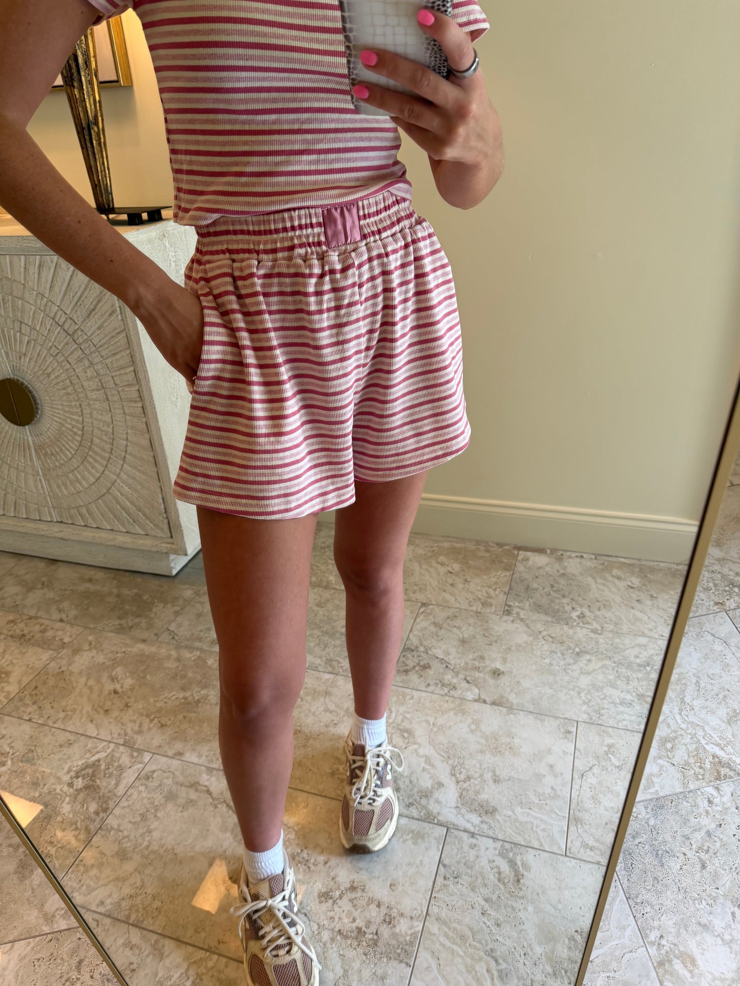 Striped Lounge Set
