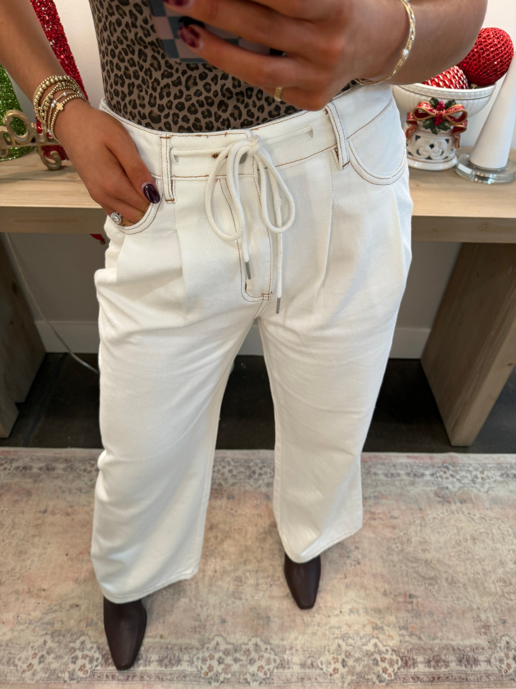 White Denim Jeans