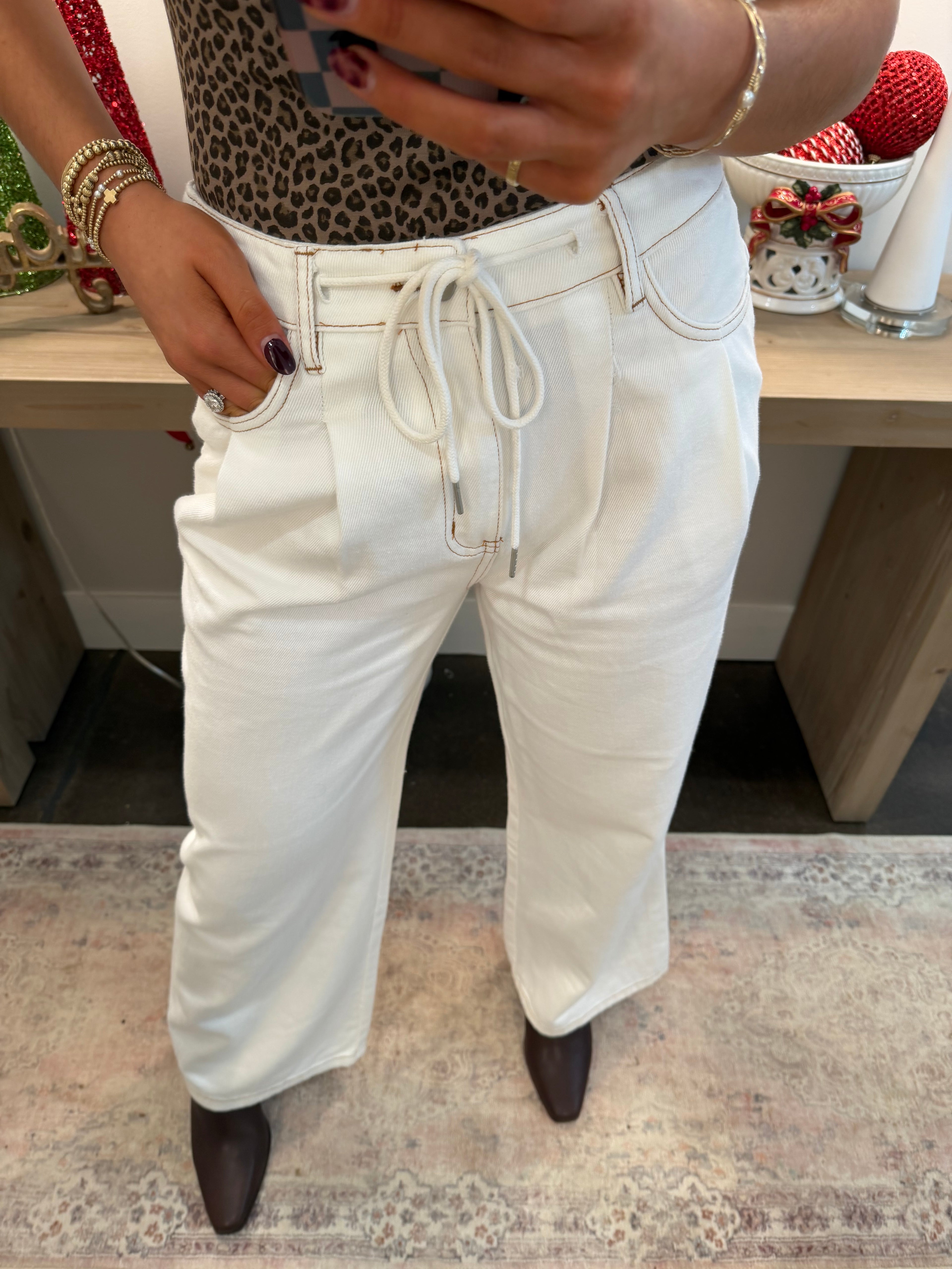 White Denim Jeans