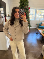 Chevron Brown Jacket