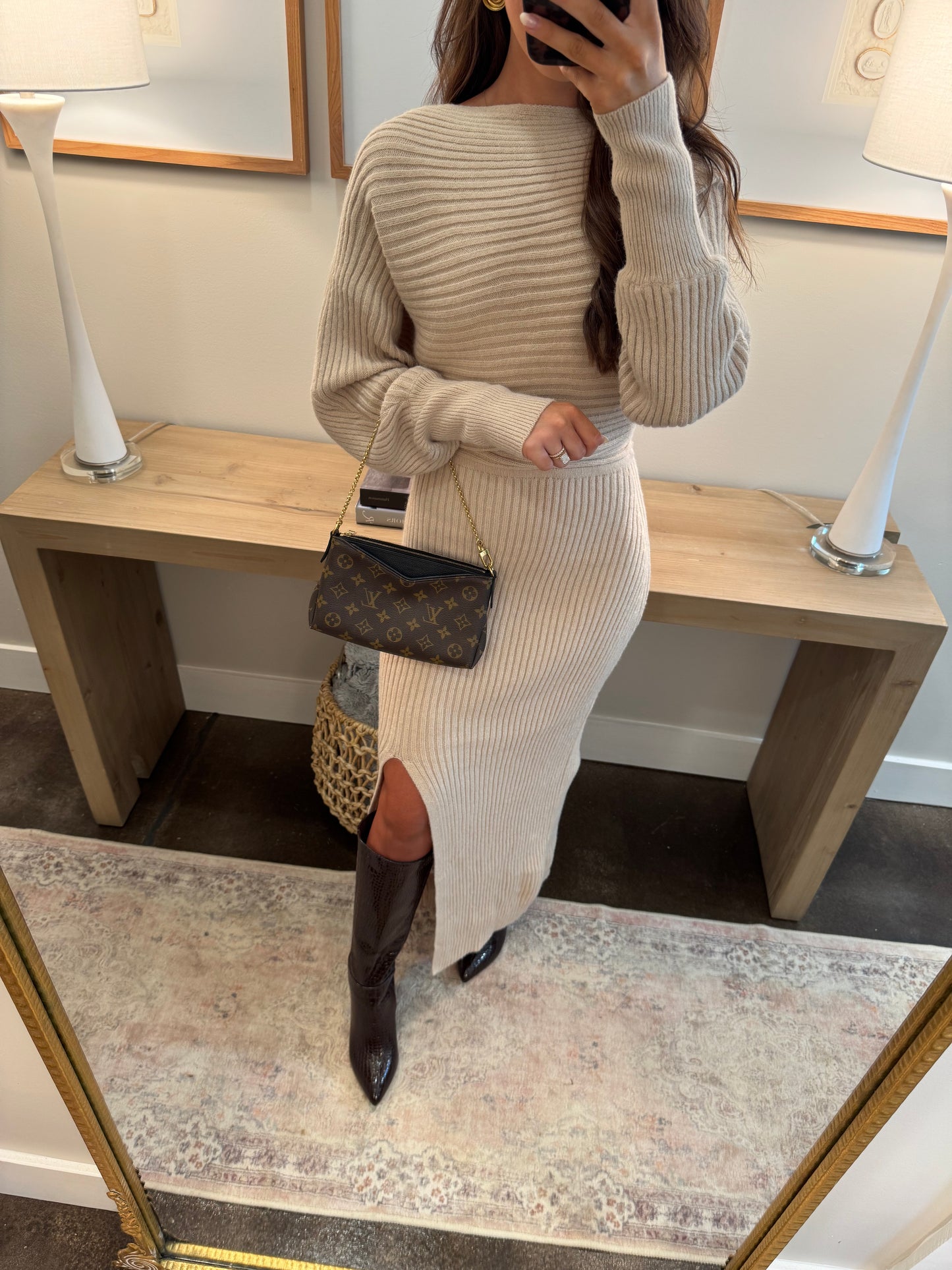 Katie Sweater Maxi Dress