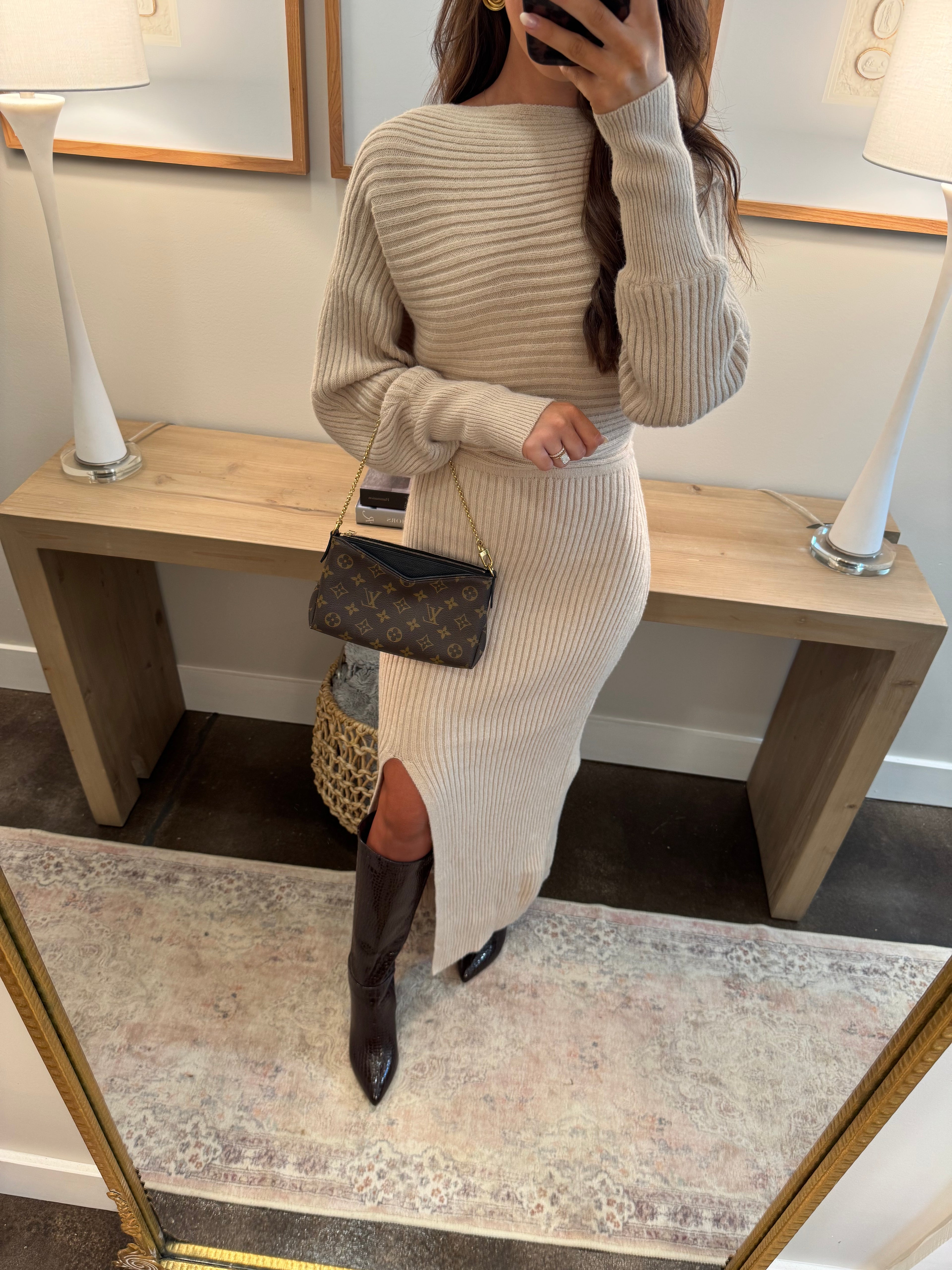 Katie Sweater Maxi Dress