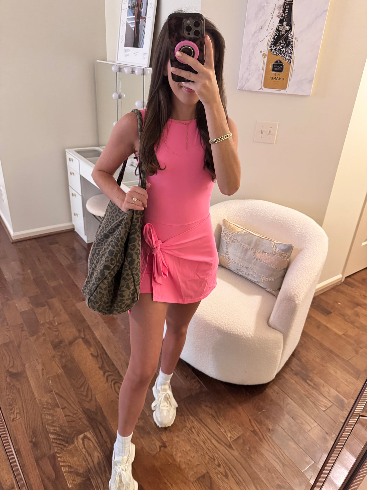 Pink Golf Romper
