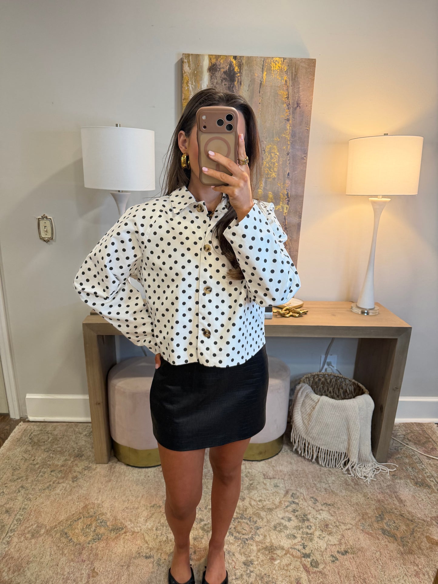 Polka Dot Jacket