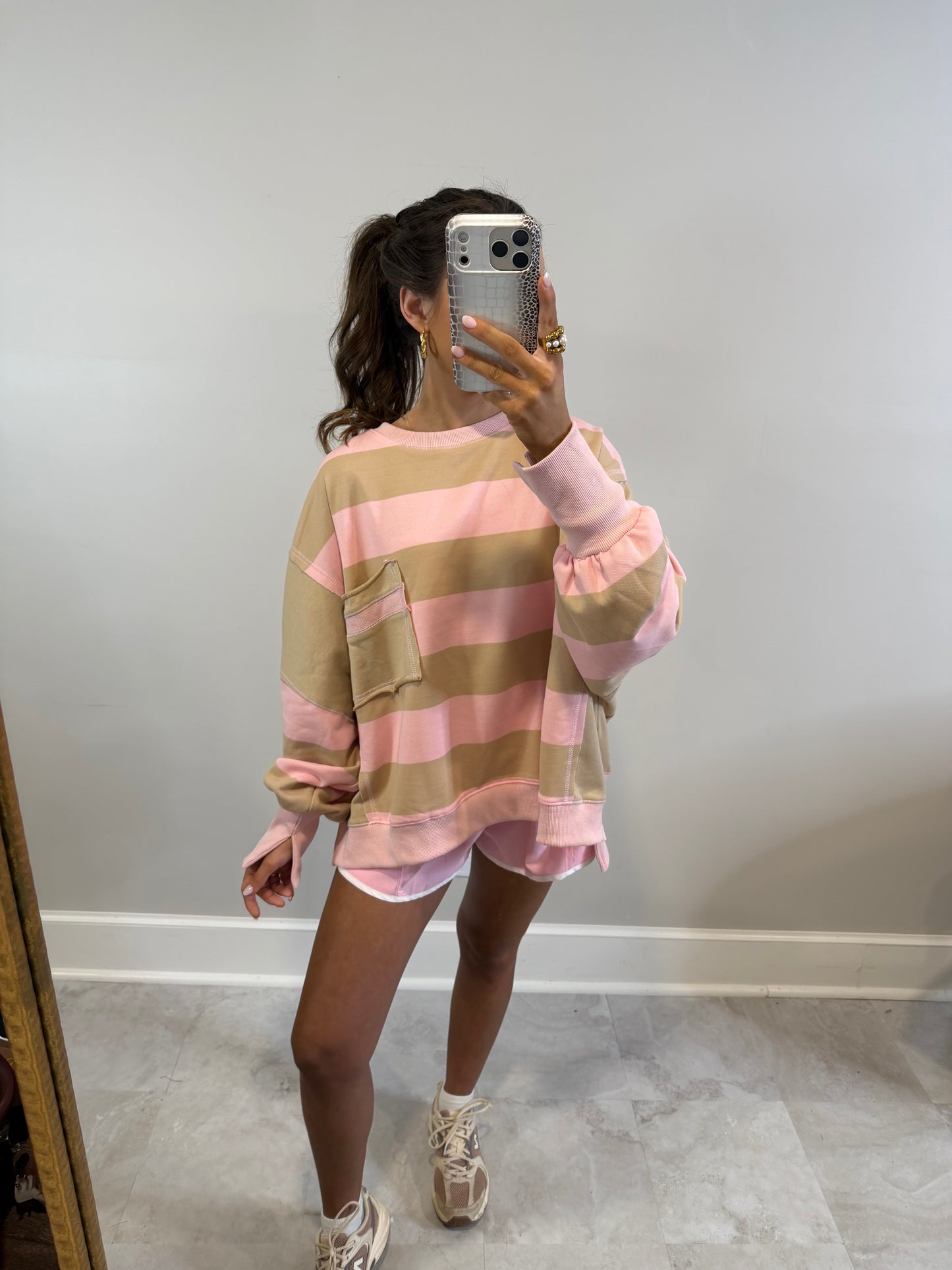 Luna Striped Top