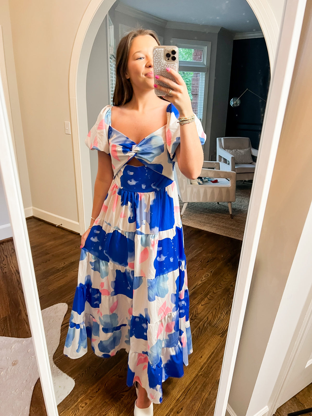 Ella Floral Bubble Maxi (Final Sale)