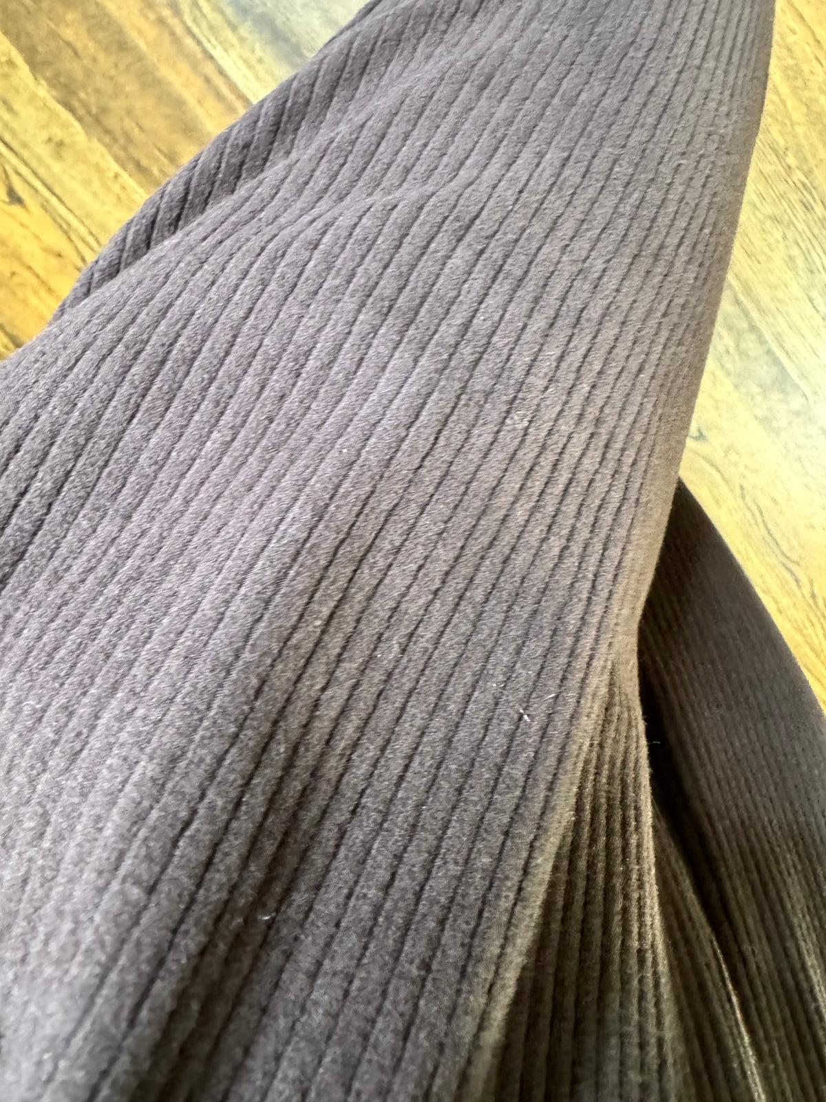 Coffee Ribbed Sweatpants