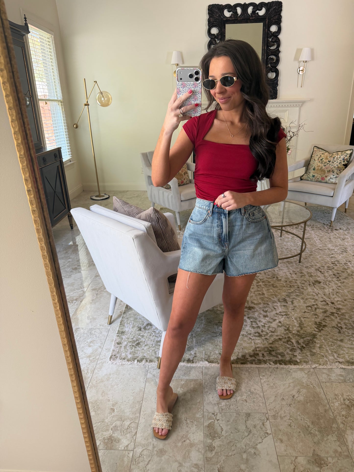 Red Basic Top