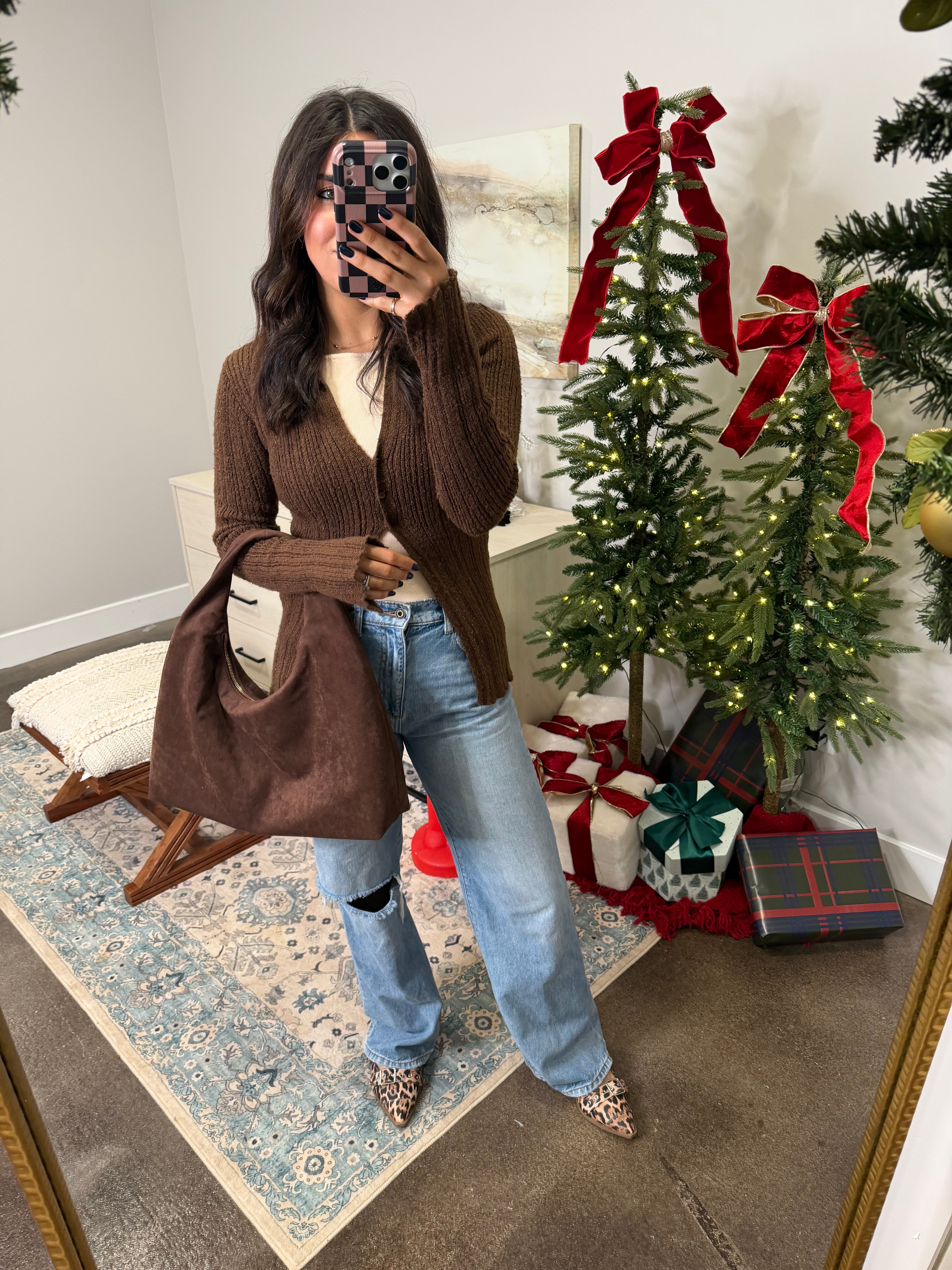 Mocha Millie Button Down Top