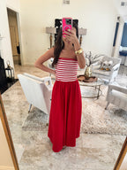 Jamie Striped Maxi Dress