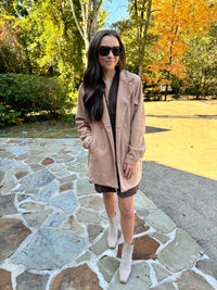 Mocha Trench Coat