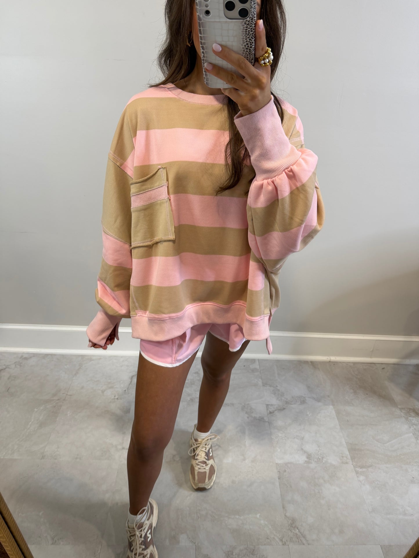Luna Striped Top
