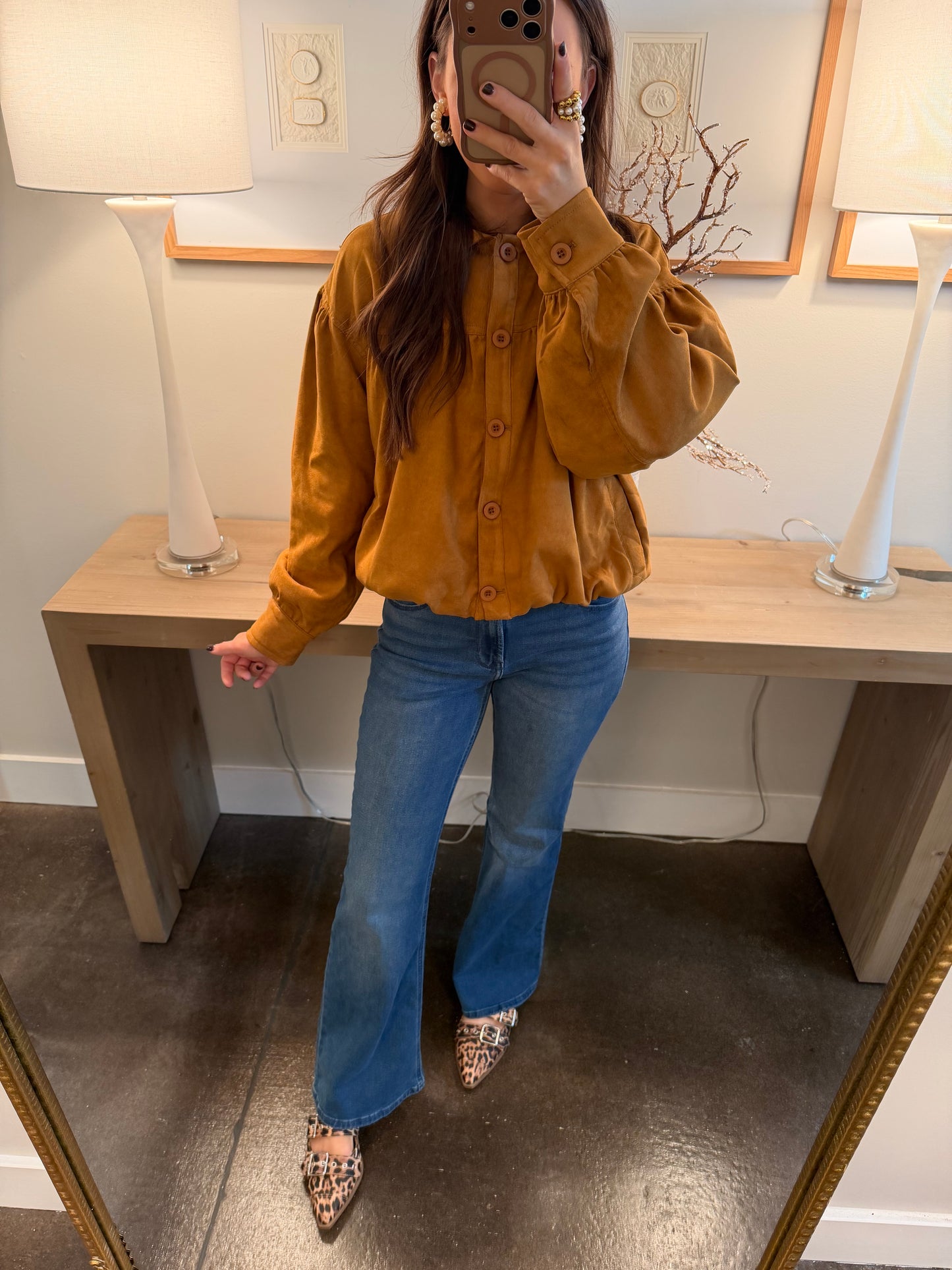 Mocha Bubble Jacket