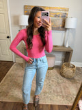 Pink Layering Top