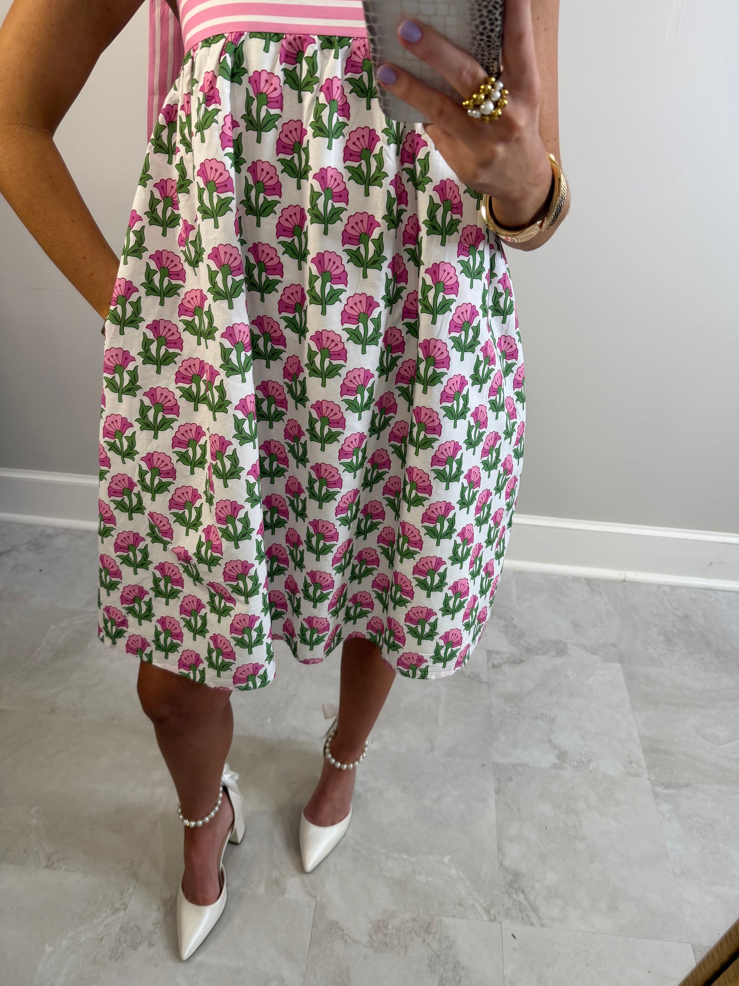 Floral Rose Dress