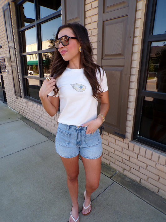 Oyster Baby Tee