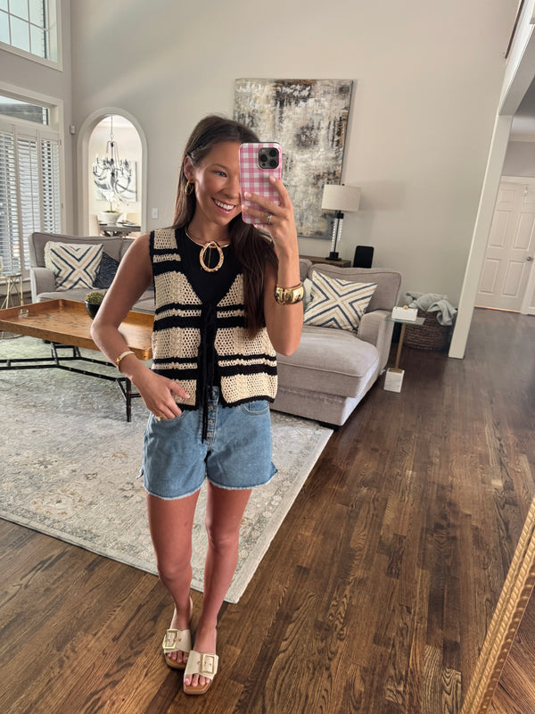 Crochet Sweater Vest