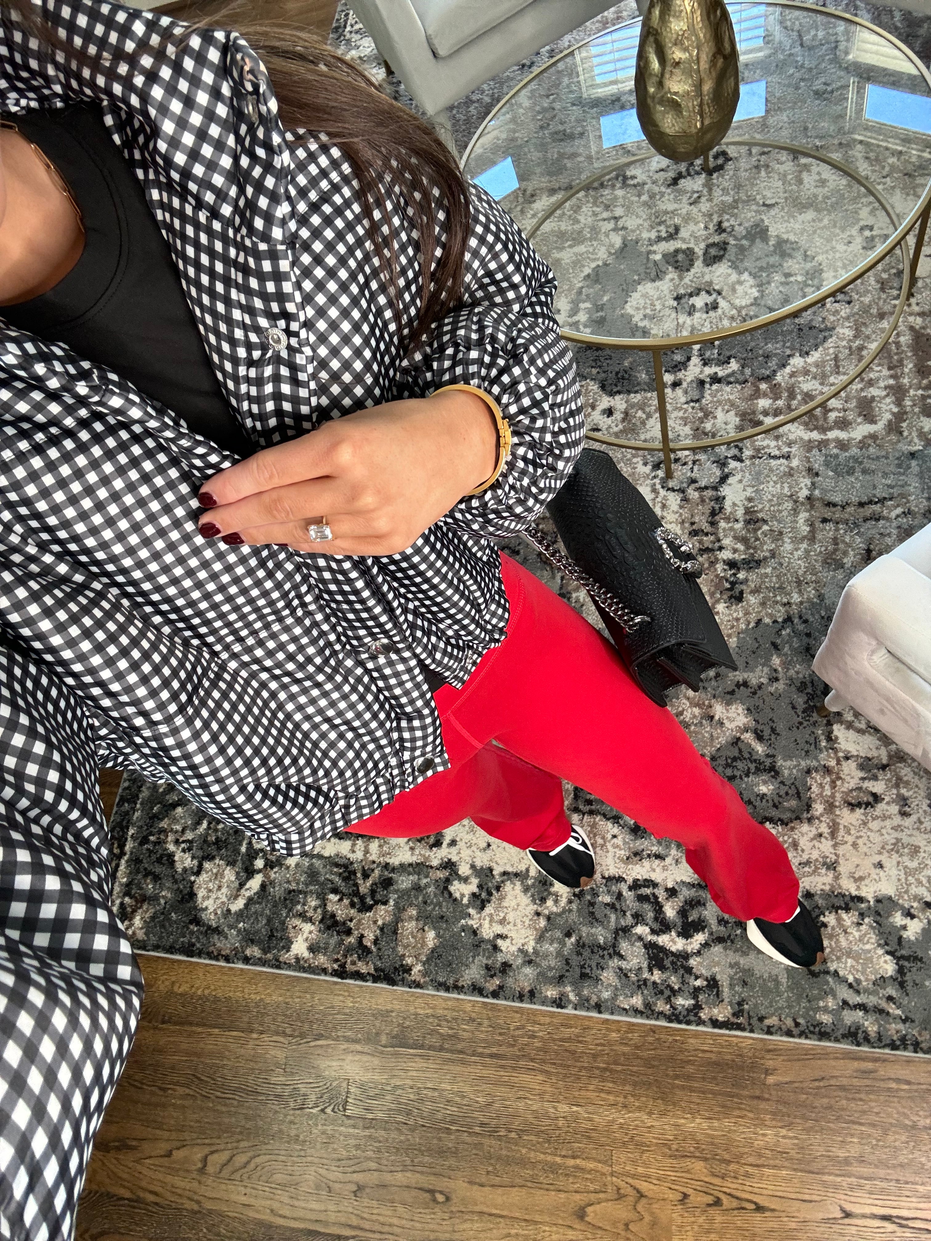 Puffer Black & White Jacket