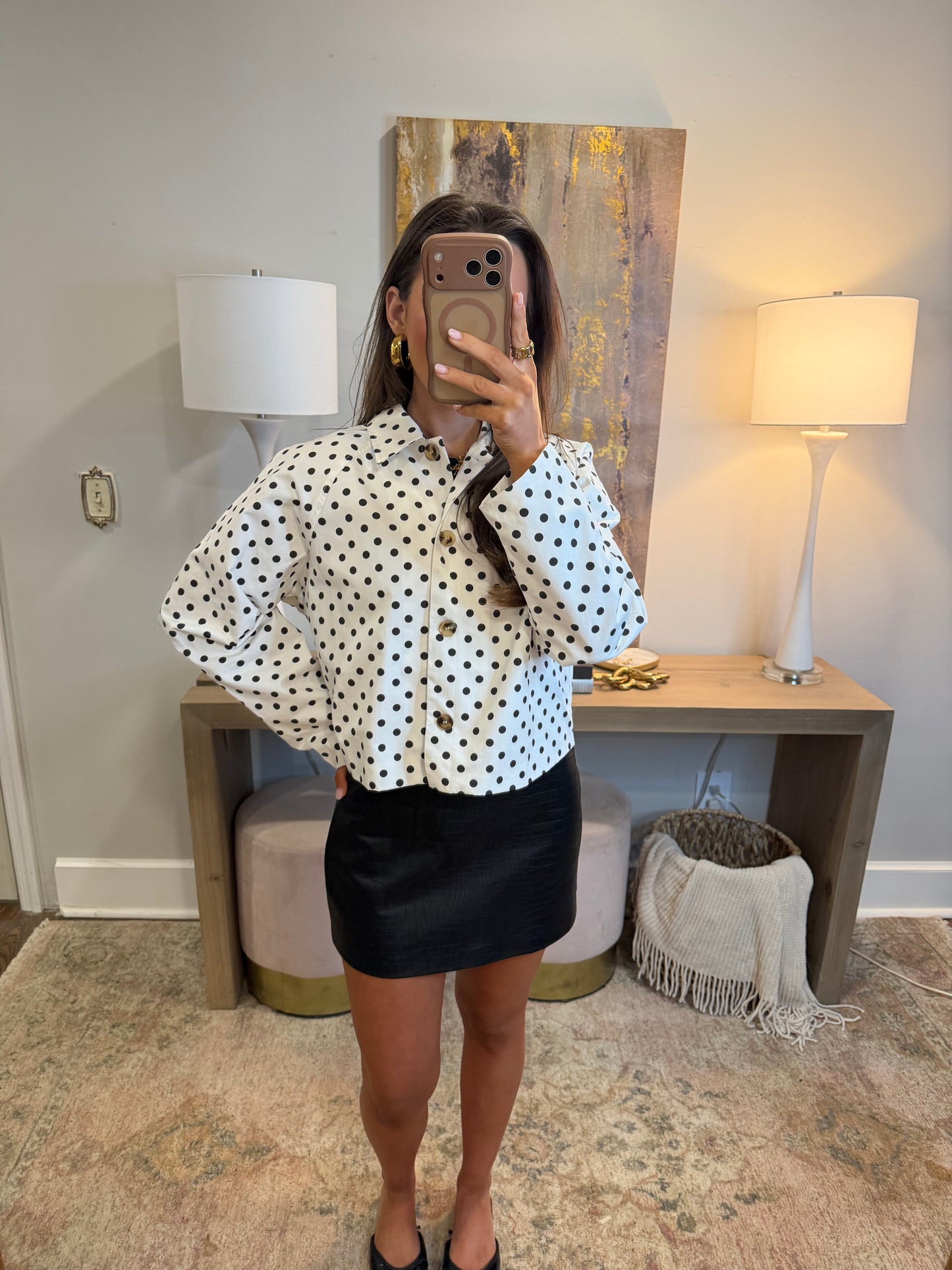 Polka Dot Jacket